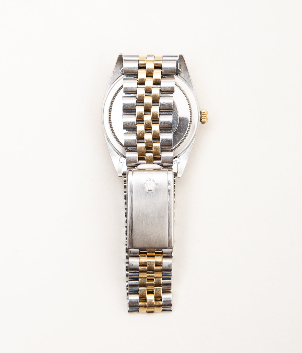 VINTAGE WATCH "1969's ROLEX OYSTER PERPETUAL DATEJUST TURN-O-GRAPH "THUNDERBIRD" Ref.1625"(YELLOW GOLD)