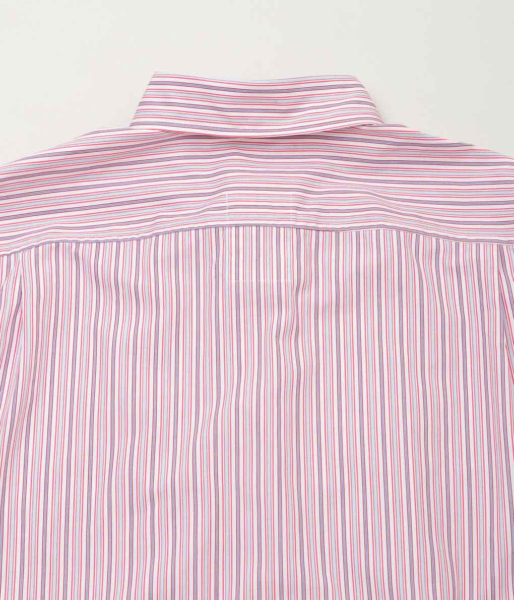 I AM DORK "BUTTON DOWN SHIRT"(PINK STRIPE)