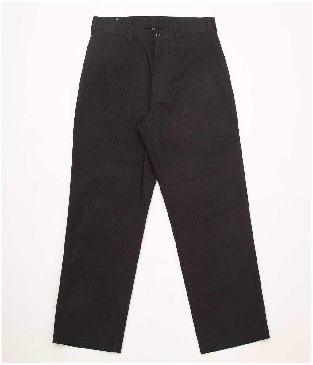 RANDY'S GARMENTS "UTILITY PANT"(BLACK RIPSTOP)