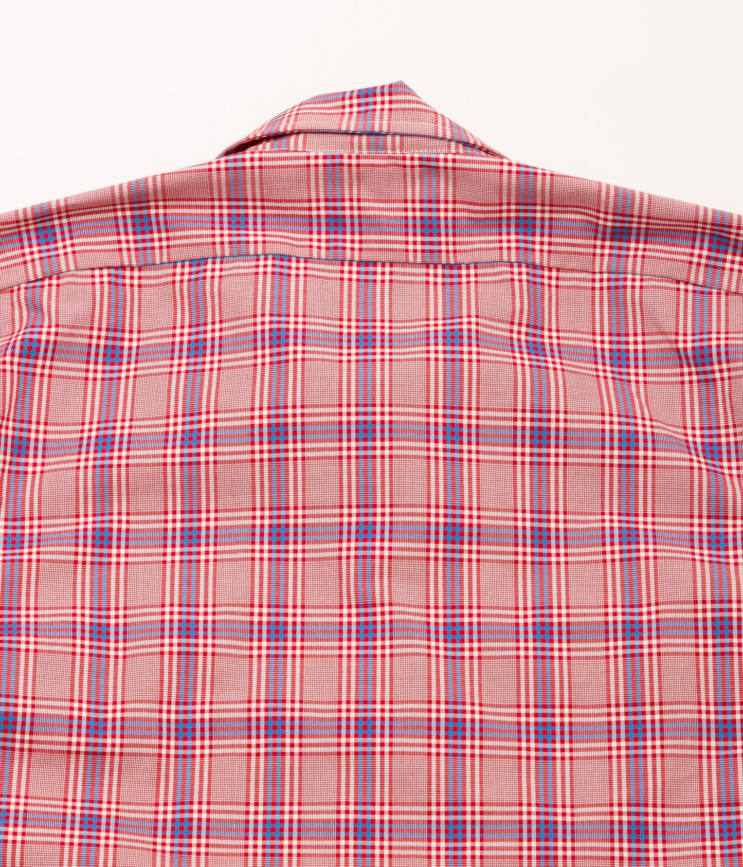 INDIVIDUALIZED SHIRTS "POPLIN PLAID SHIRT JAC" (RED)