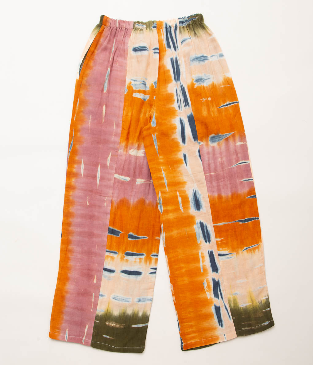 V DE VINSTER ''TIE&DYE PANTS'' (PINK)