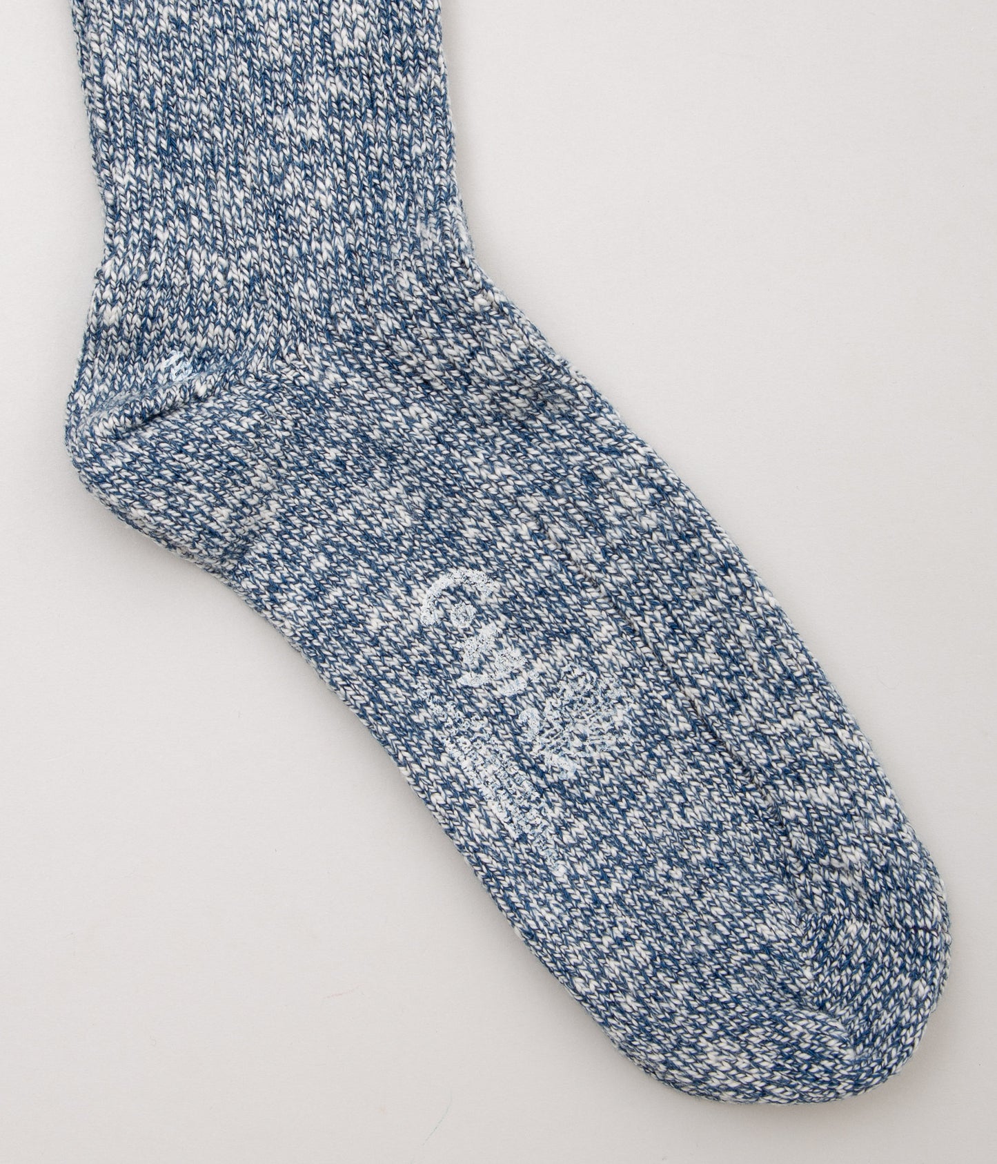 CORGI "MEN'S COTTON PLAIN MORL SOCKS" (OCEAN BLUE)