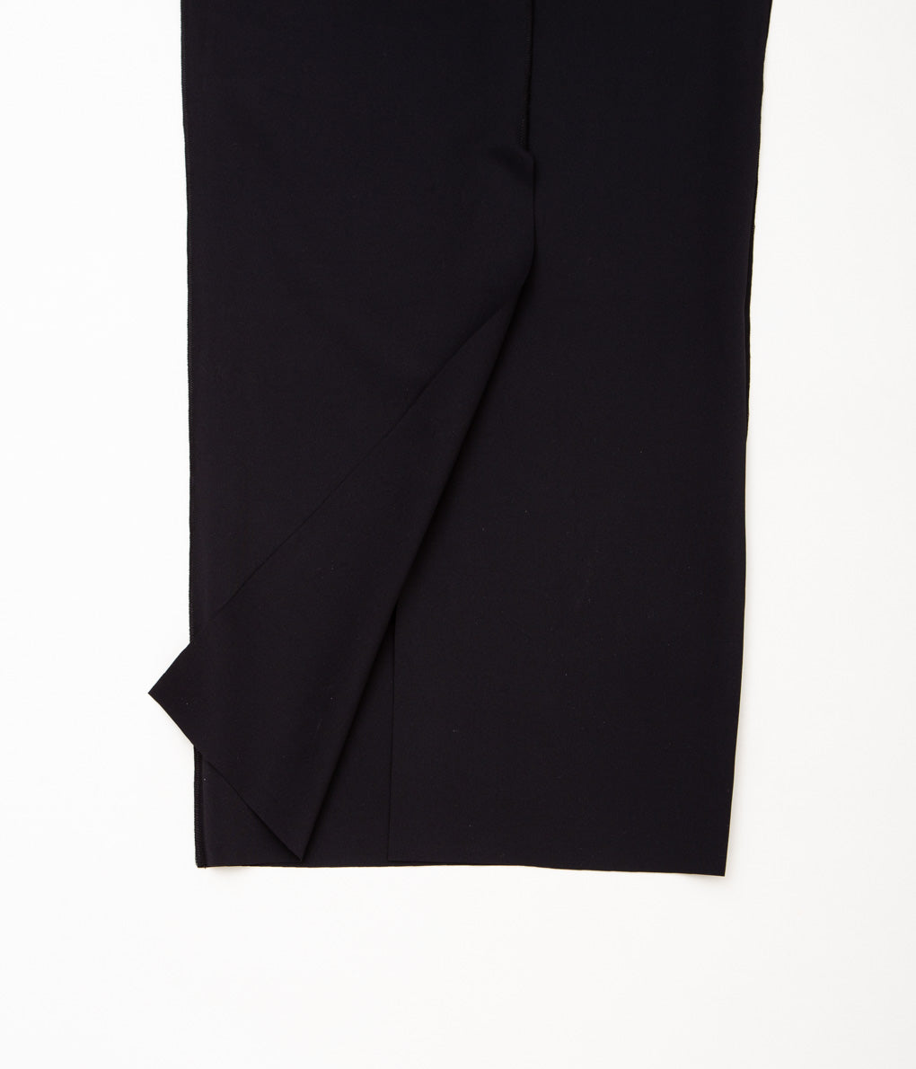 GABRIELA COLL GARMENTS "NO.234 SCUBA LONGSLEEVE DRESS"(BLACK)