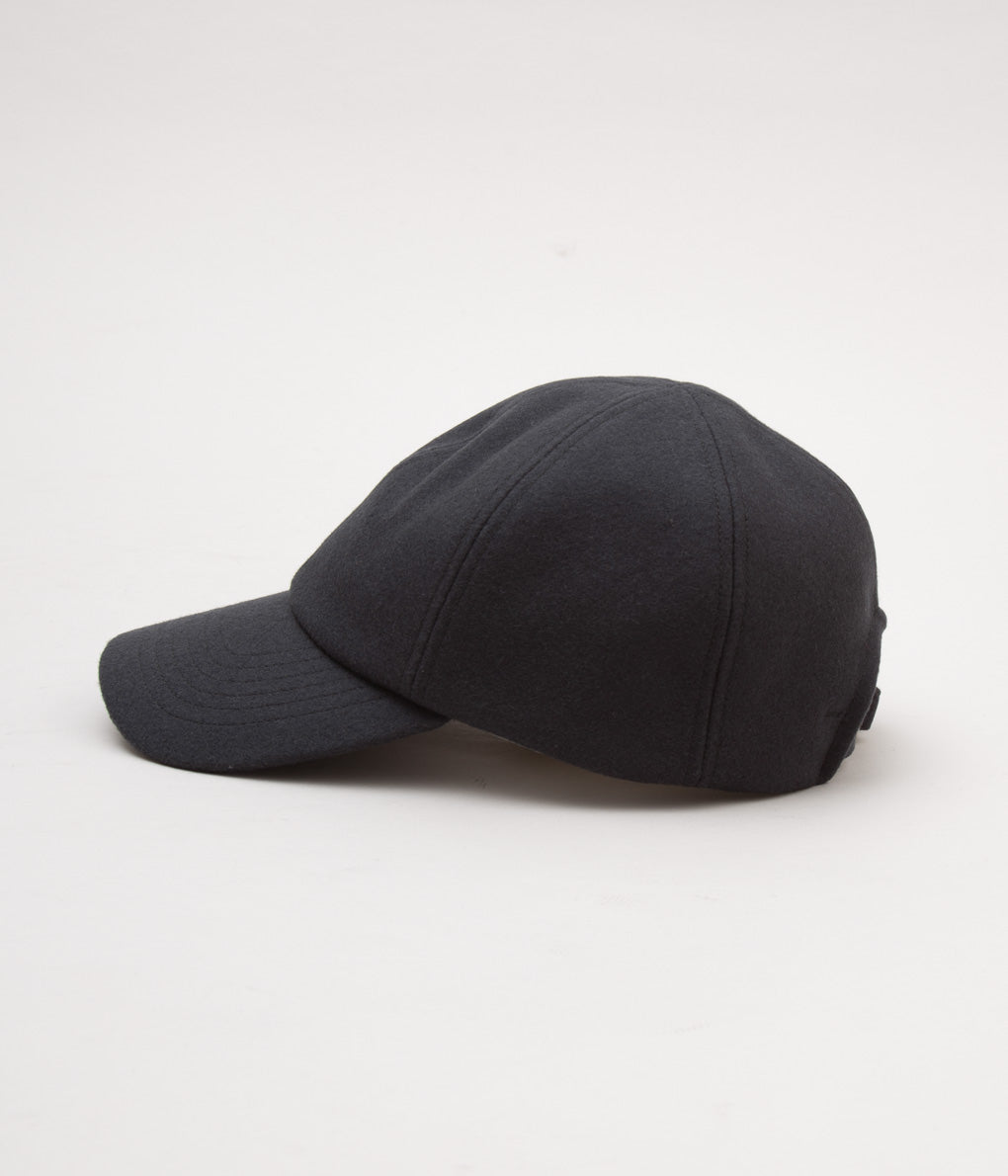 MATURE HA._MIL "TRANER CAP MELTON"(CHARCOAL)