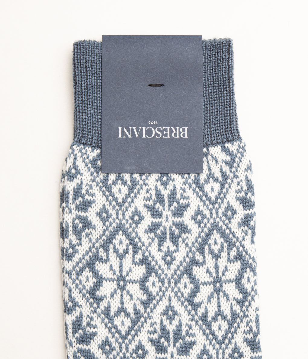 BRESCIANI "SNOWFLAKE"(SMOKY BLUE)