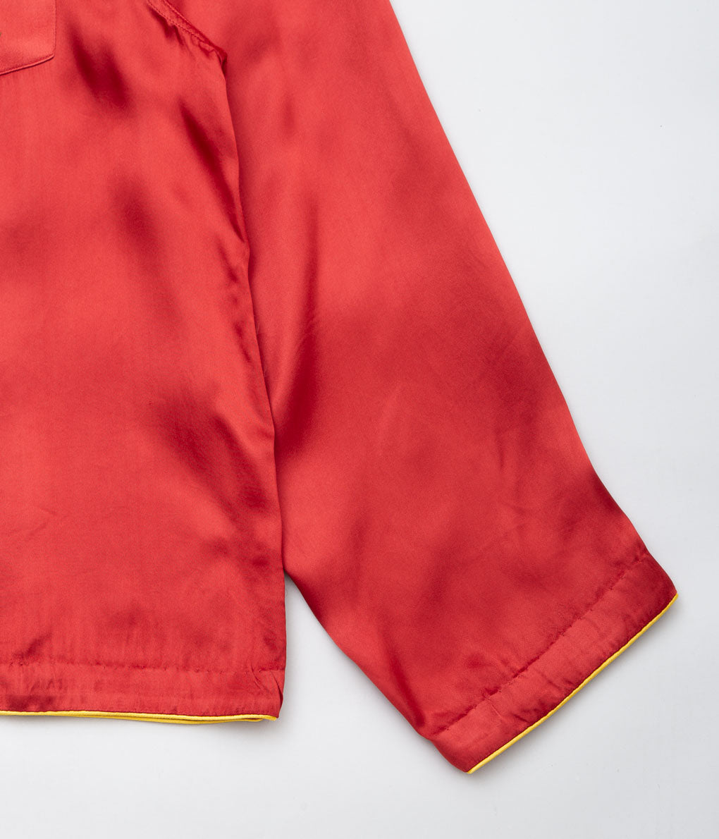 BODE ''BRONCO PULLOVER'' (RED YELLOW)