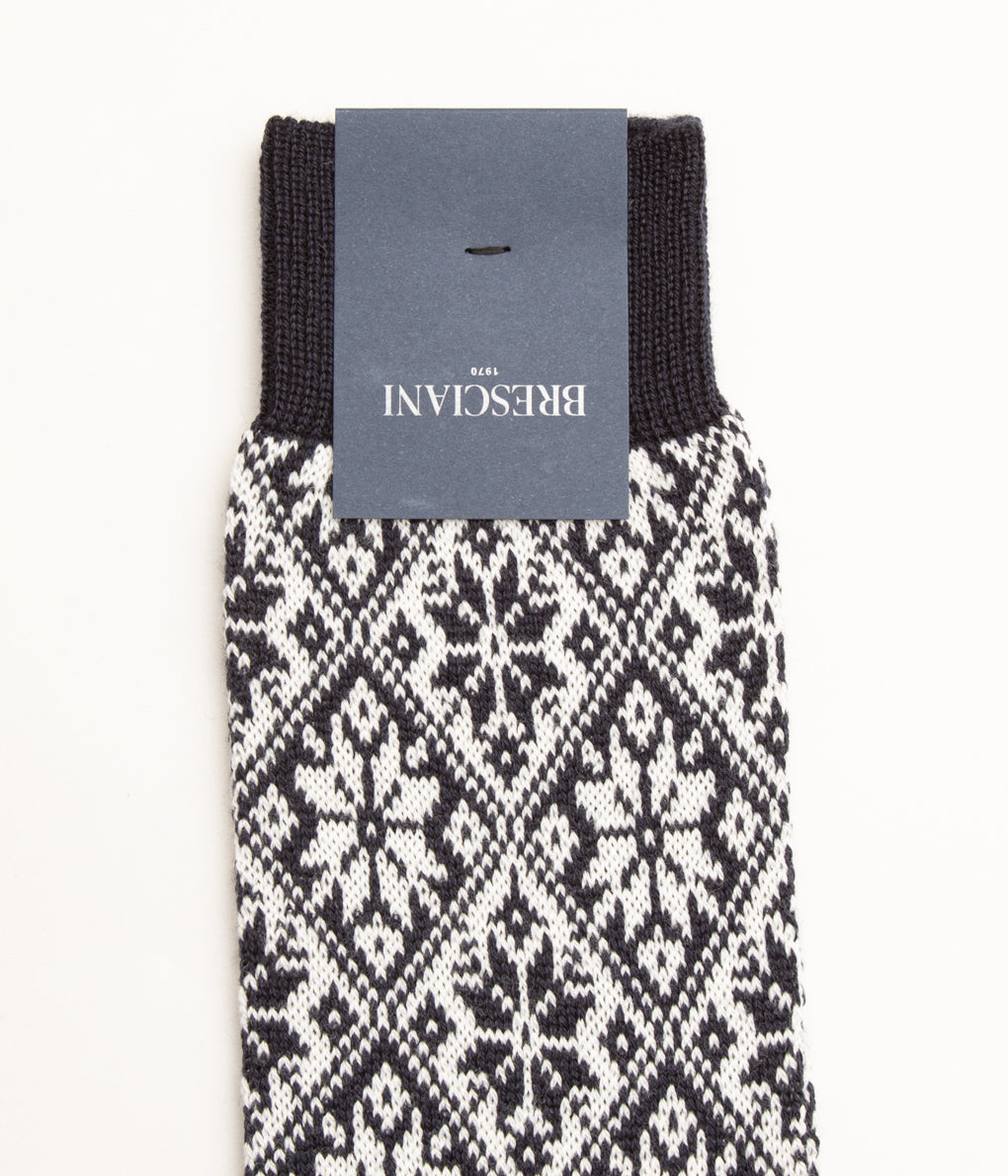 BRESCIANI "SNOWFLAKE"(NAVY)