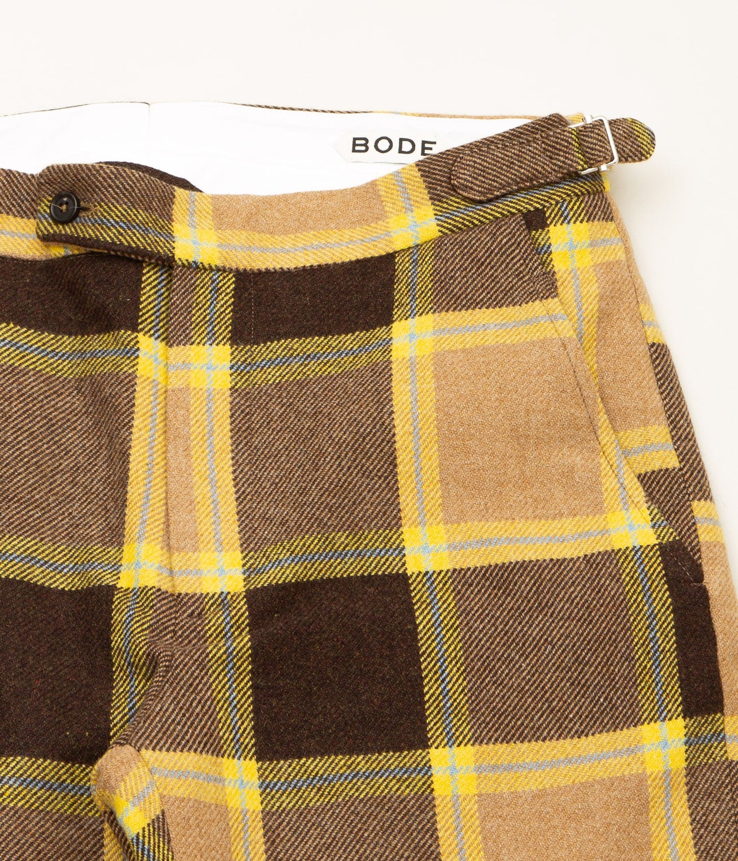 BODE "CHARLESTON PLAID TROUSER"(MULTI)