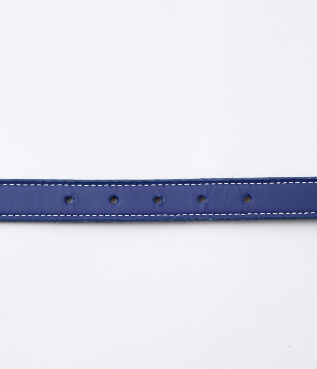 TORY LEATHER ''3005 3/4 BRIDLE LEATHER SPUR BELT'' (ROYAL)