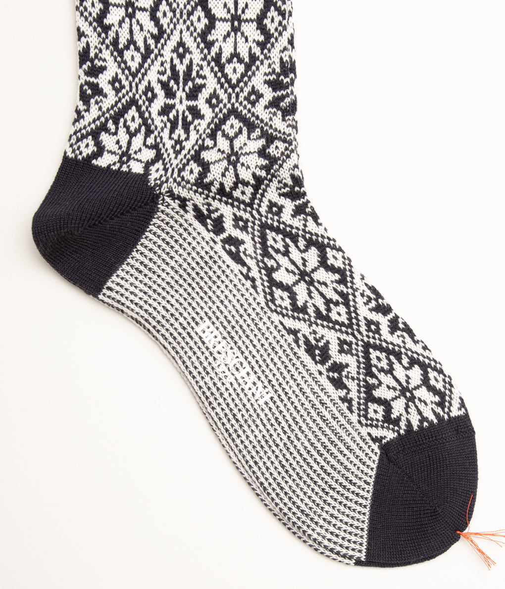 BRESCIANI "SNOWFLAKE"(NAVY)