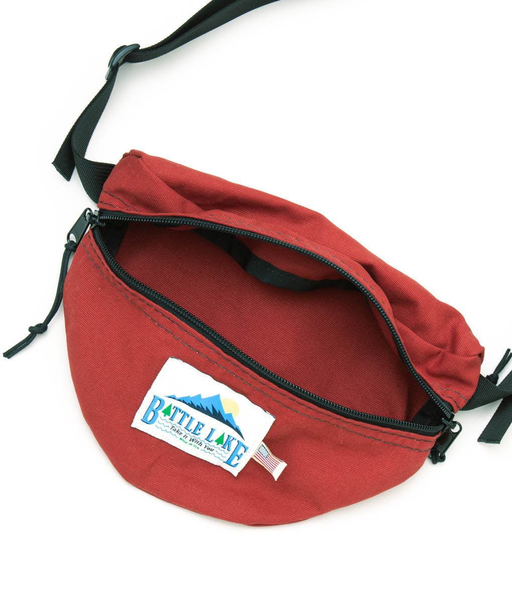 BATTLE LAKE "CANVAS MINI POUCH"(SIERRA RED)