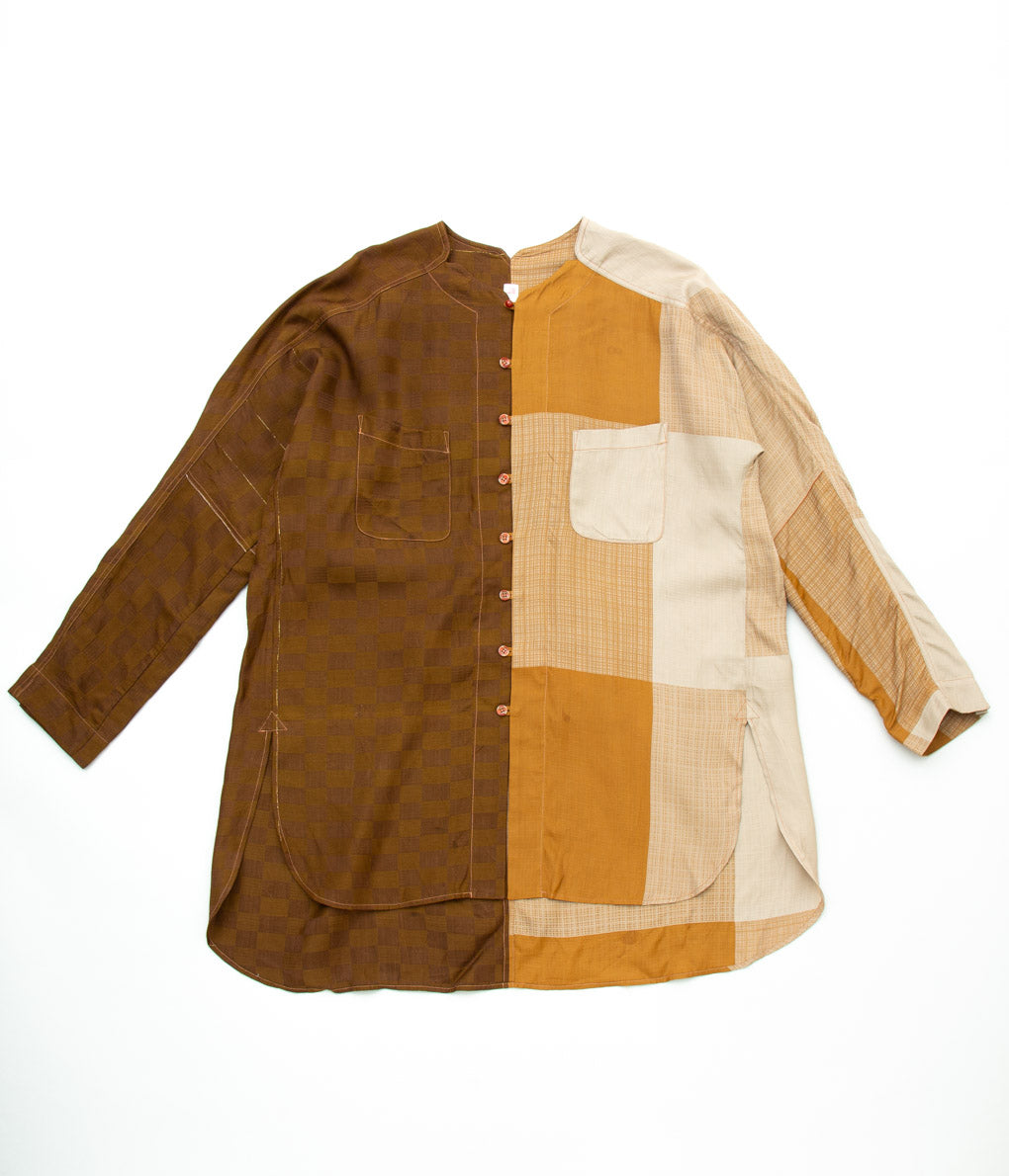 Cristaseya Japanese cotton mao shirt-