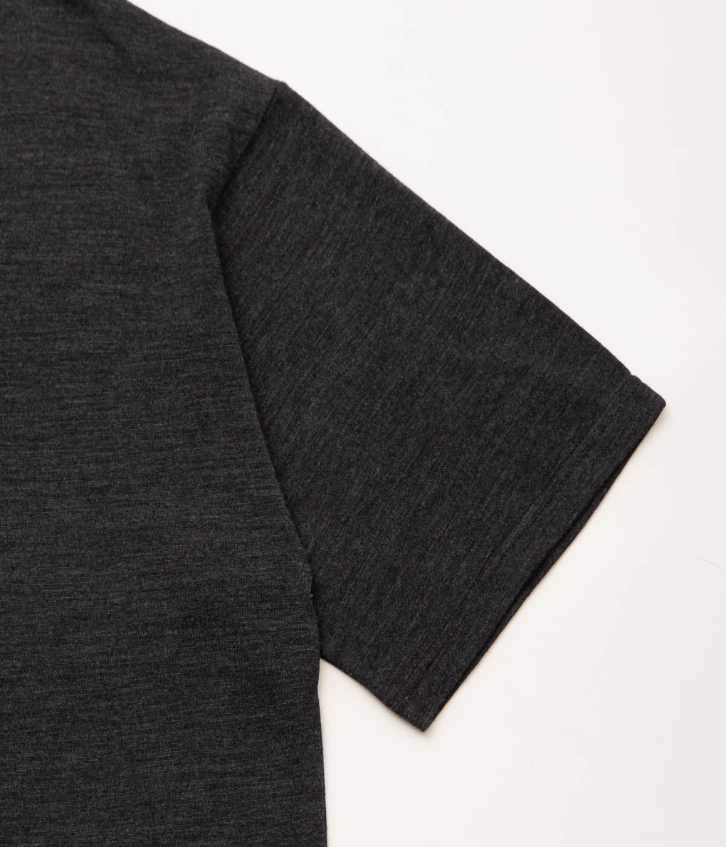 FILMELANGE''MAD-WOLL''(CHARCOAL BLACK)