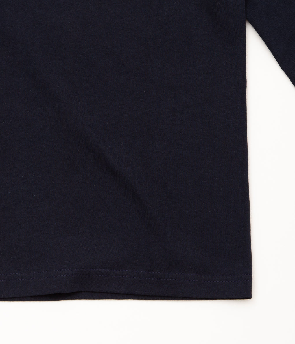 OLD SOLDIER "BLUEPRINT L/S TEE"(NAVY)