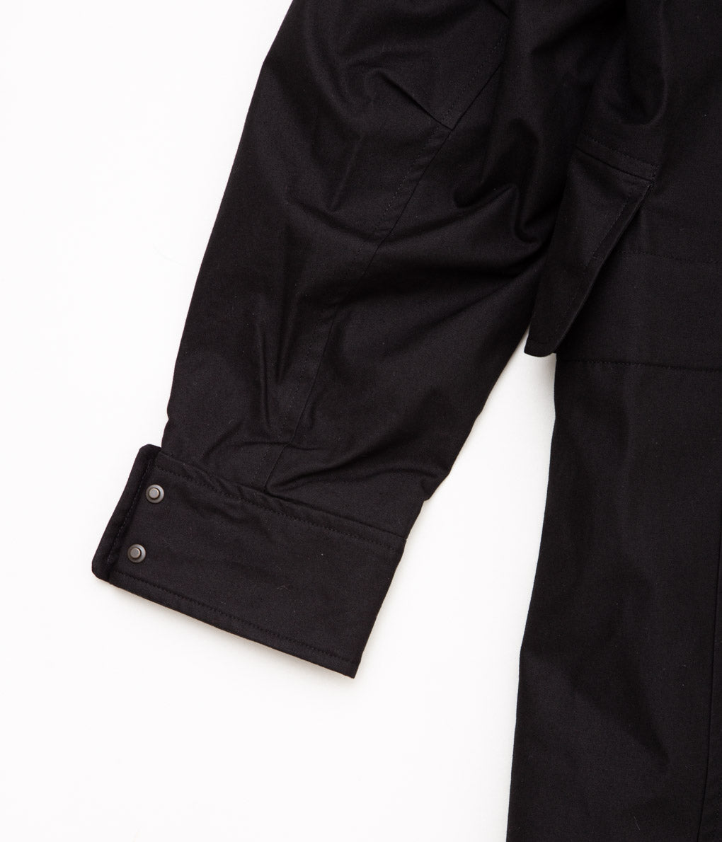 S.E.H KELLY "PARKA MAJOR (LANCASHIRE COTTON CAMBRIC)" (BLACK)
