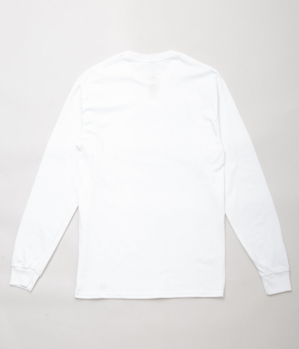 BLUESCENTRIC ''CHEECH AND CHONG LOS COCHINOS L/S
'' (WHITE)