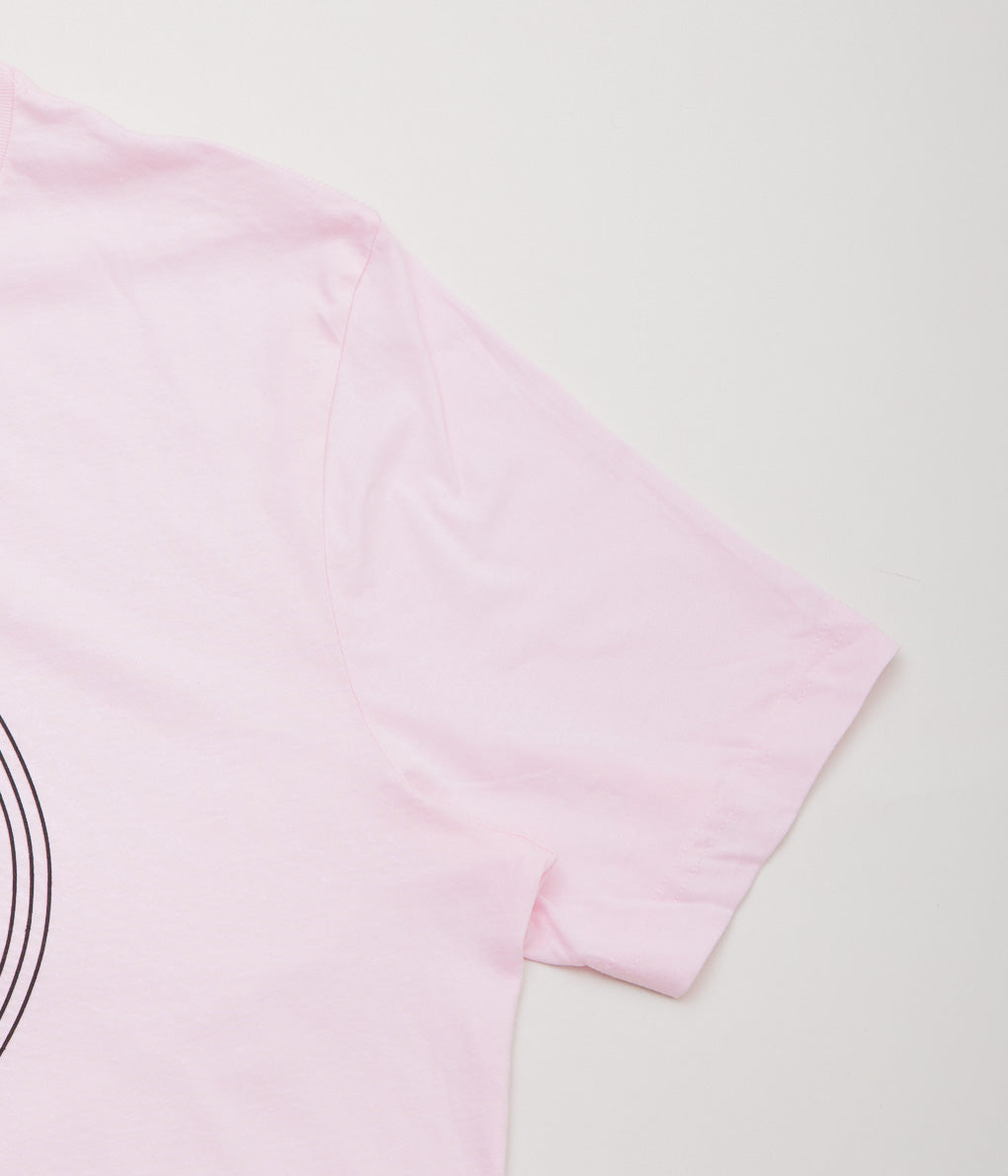 STONES THROW RECORDS ''OUTLINE LOGO TEE'' (PINK)