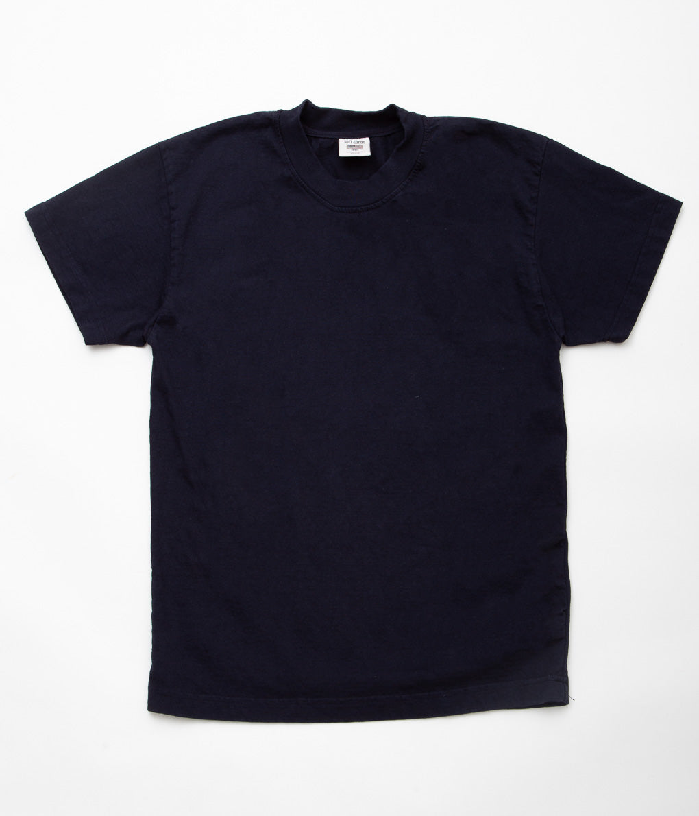 SOFT GOODS ''HEAVY WEIGHT CREWNECK TEE'' (DEEP NAVY)