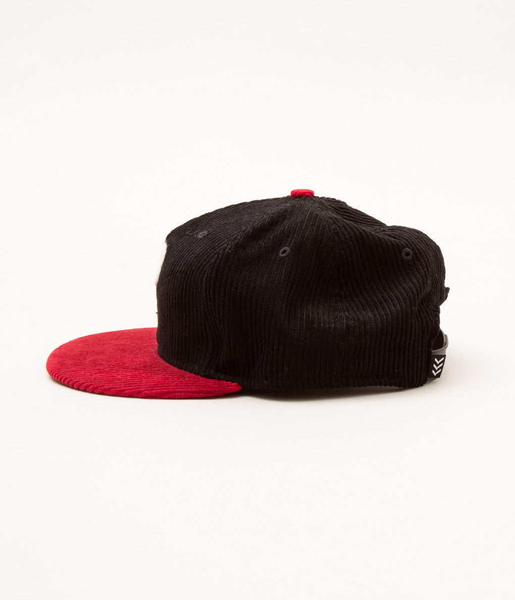 SANDLOT "BIRMINGHAM BLACK BARONS(8 WALE CORDUROY)"(BLACK/RED)