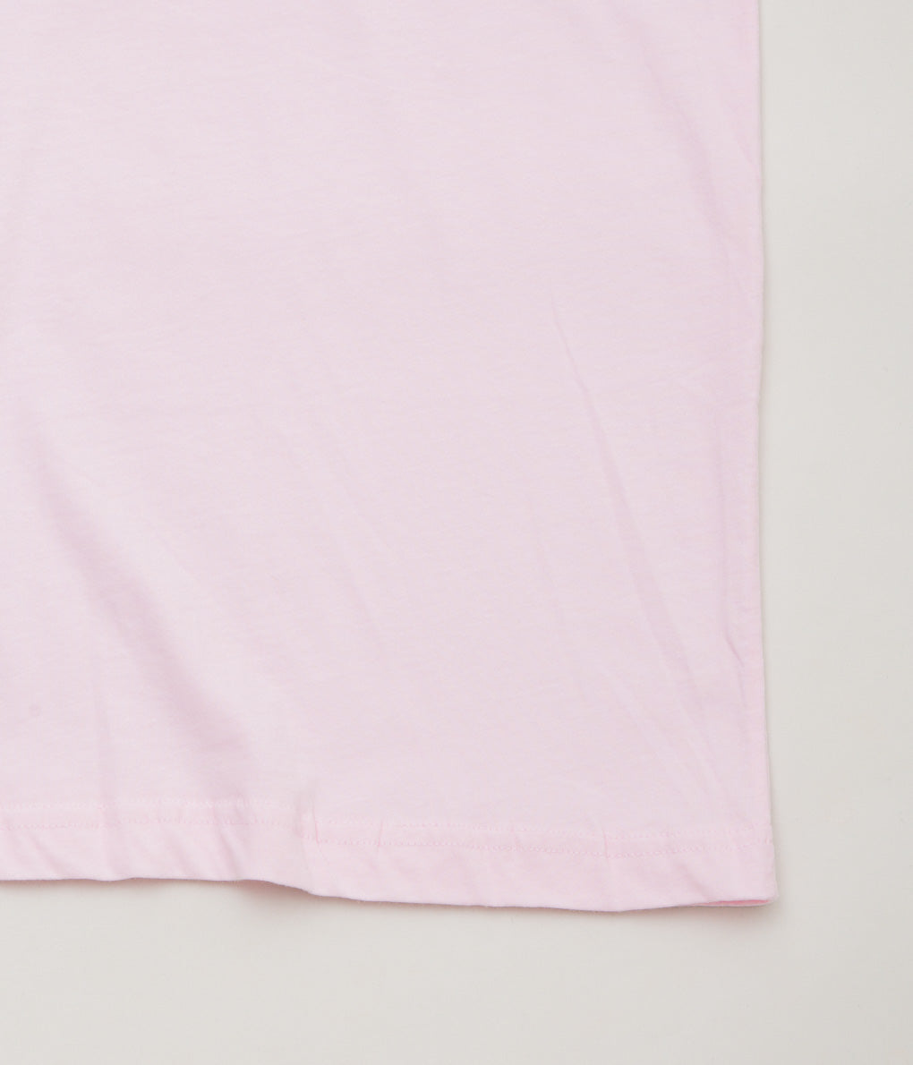 STONES THROW RECORDS ''OUTLINE LOGO TEE'' (PINK)