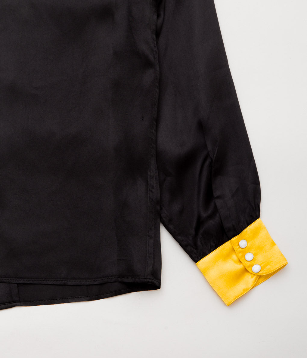 BODE ''SEQUIN RODEO SHIRT'' (GOLD BLACK)
