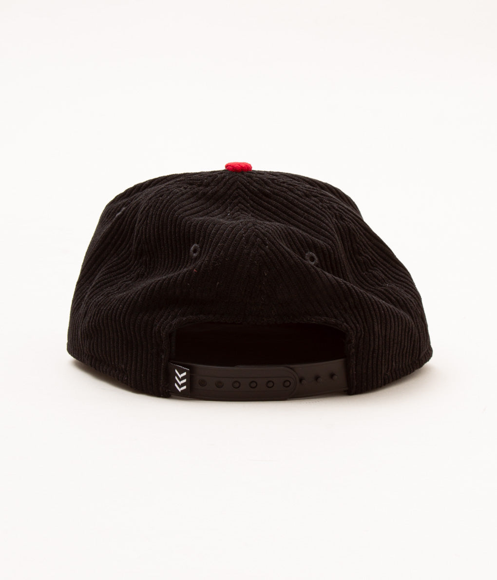 SANDLOT "BIRMINGHAM BLACK BARONS(8 WALE CORDUROY)"(BLACK/RED)