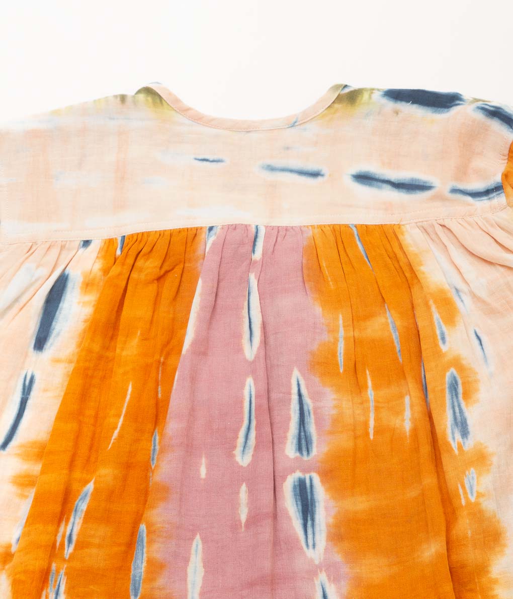 V DE VINSTER ''TIE&DYE BLOUSE'' (PINK)