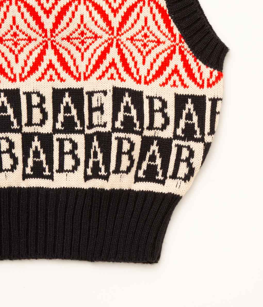 BODE "ALPHABET VEST"(RED MULTI)