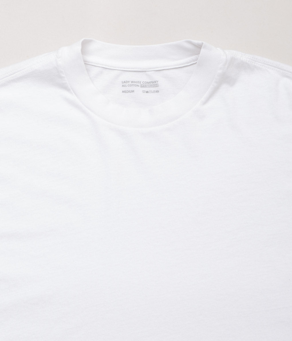 LADY WHITE CO. " ATHENS T-SHIRT"(WHITE)