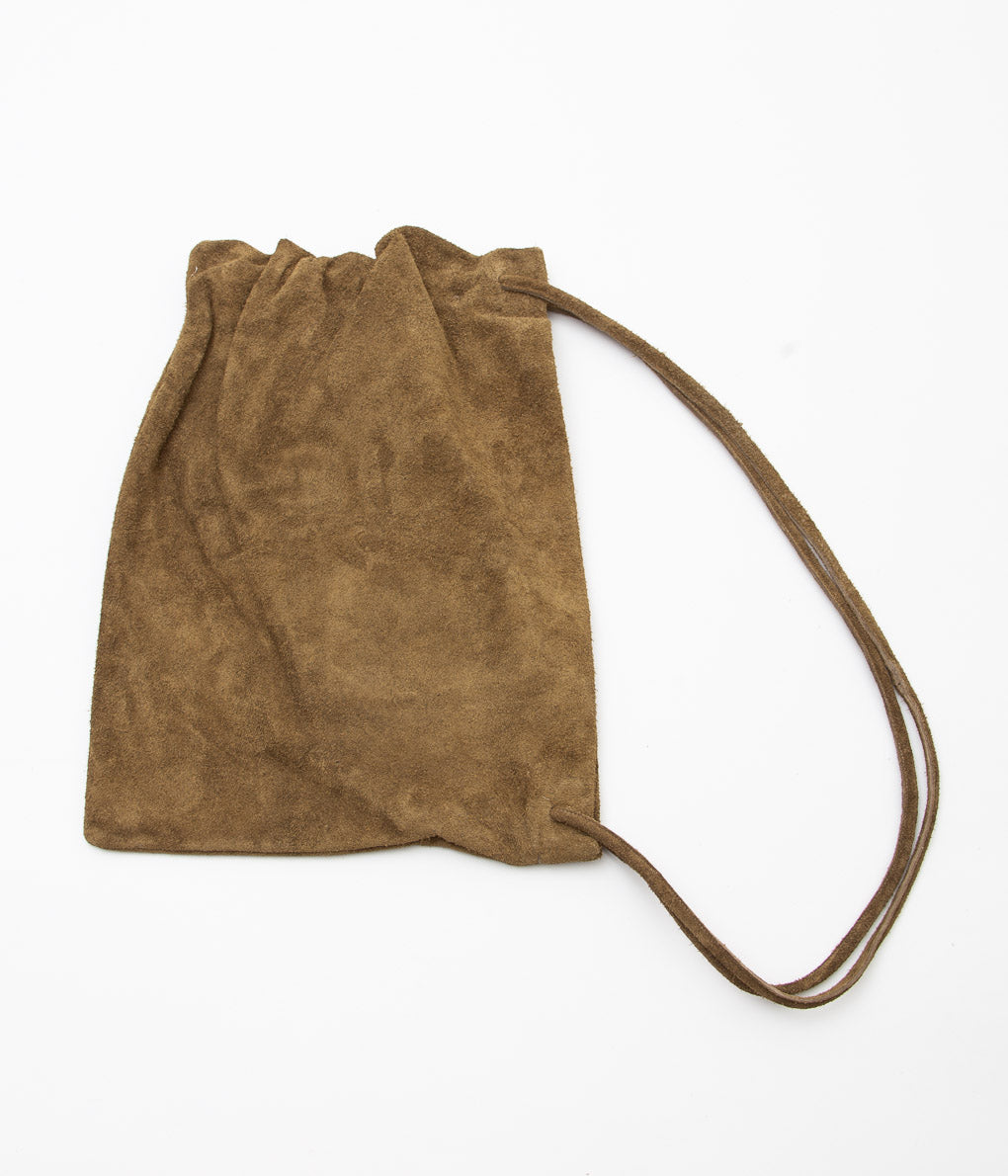 GABRIELA COLL GARMENTS ''NO.131 GATHERED CROSSED LEATHER BAG'' (BROWN – THE  STORE BY MAIDENS