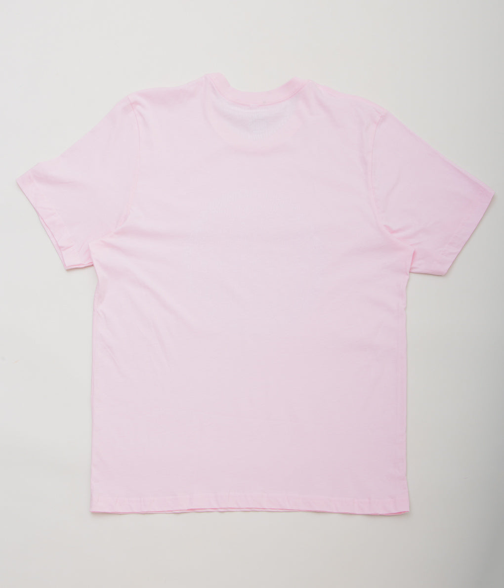 STONES THROW RECORDS ''OUTLINE LOGO TEE'' (PINK)