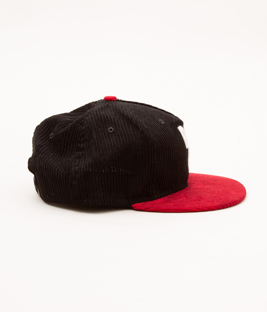 SANDLOT "BIRMINGHAM BLACK BARONS(8 WALE CORDUROY)"(BLACK/RED)