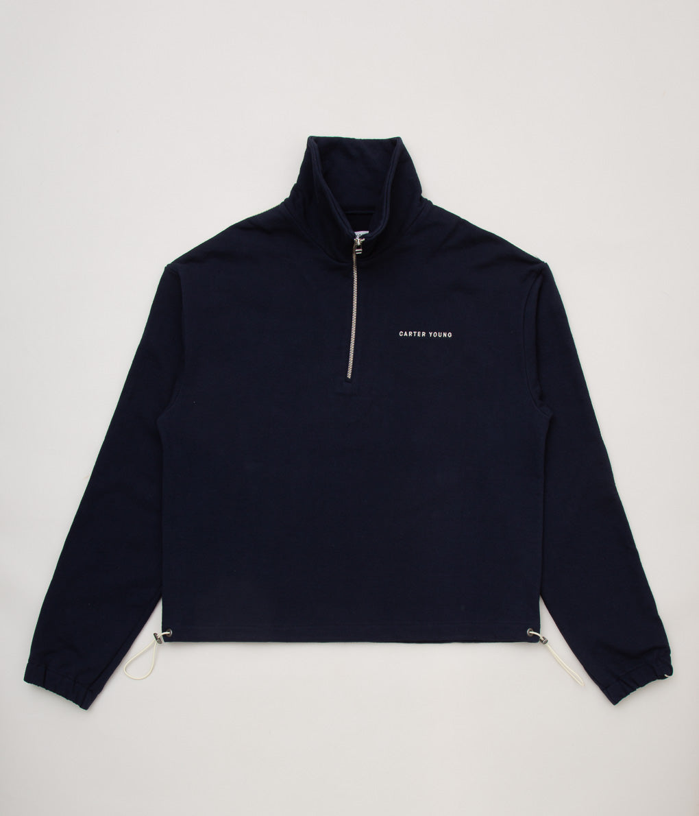 CARTER YOUNG ''CAMERON QUARTER ZIP'' (NAVY)