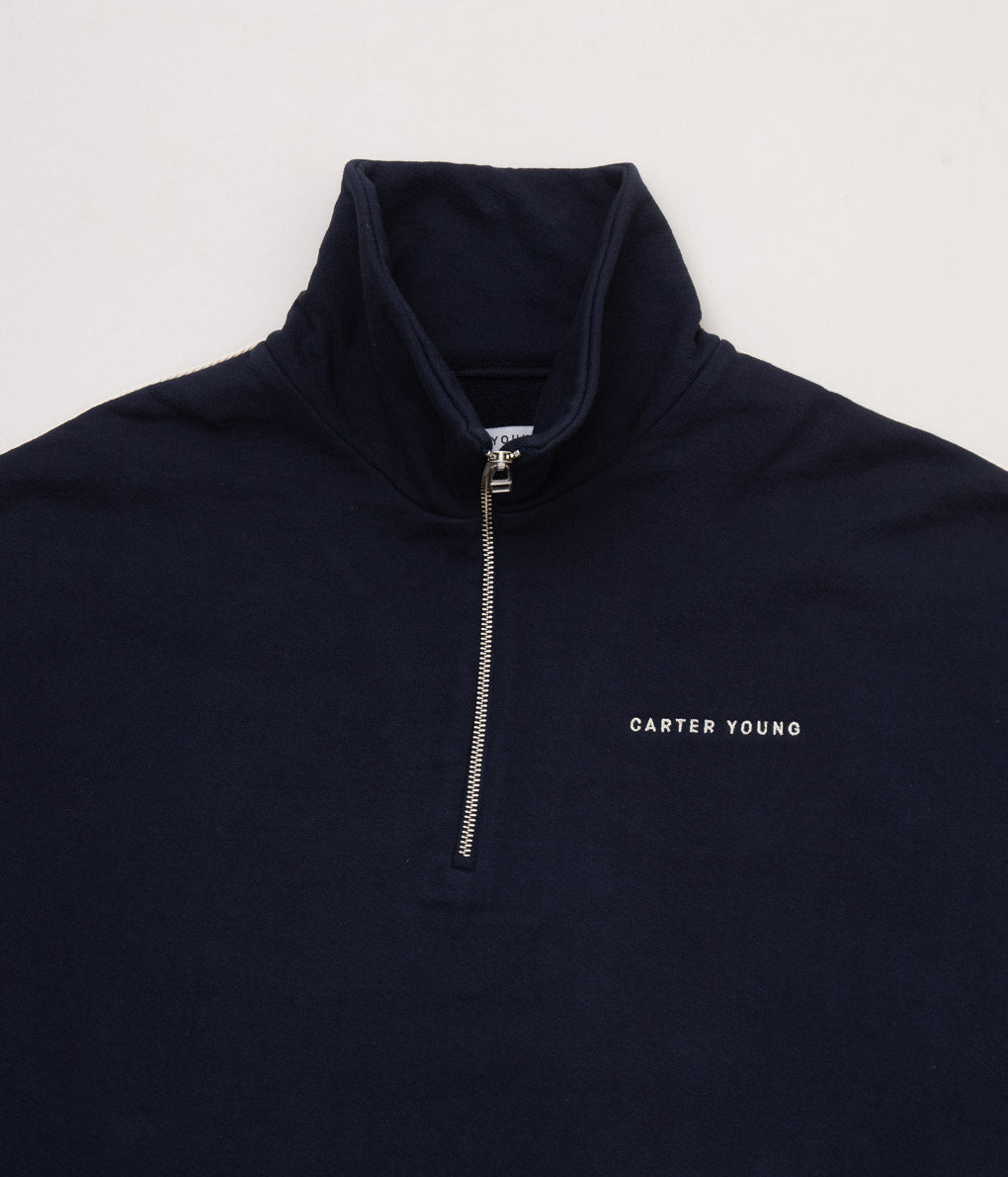 CARTER YOUNG ''CAMERON QUARTER ZIP'' (NAVY)