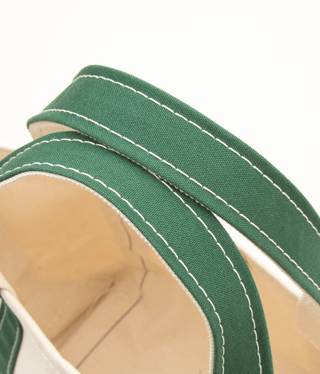 LL BEAN "BOAT&TOTE BAG SMALL"(DARK GREEN)