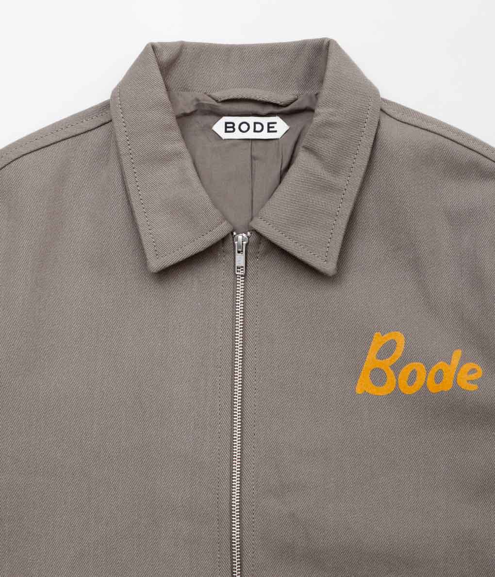 BODE ''LOW LYING SUMMER CLUB JACKET'' (GREY)