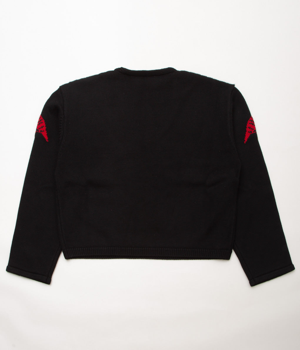 CONNOR MCKNIGHT ''FISH & GAME HUNTING SWEATER'' (BLACK)