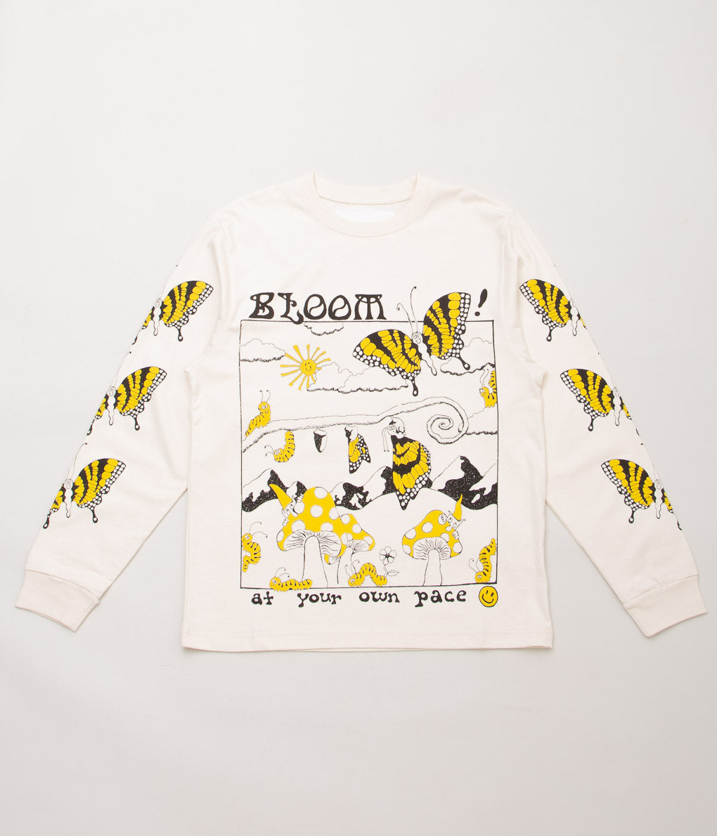 STORY MFG''GRATEFUL TEE LS "BLOOM"''(BLOOM)