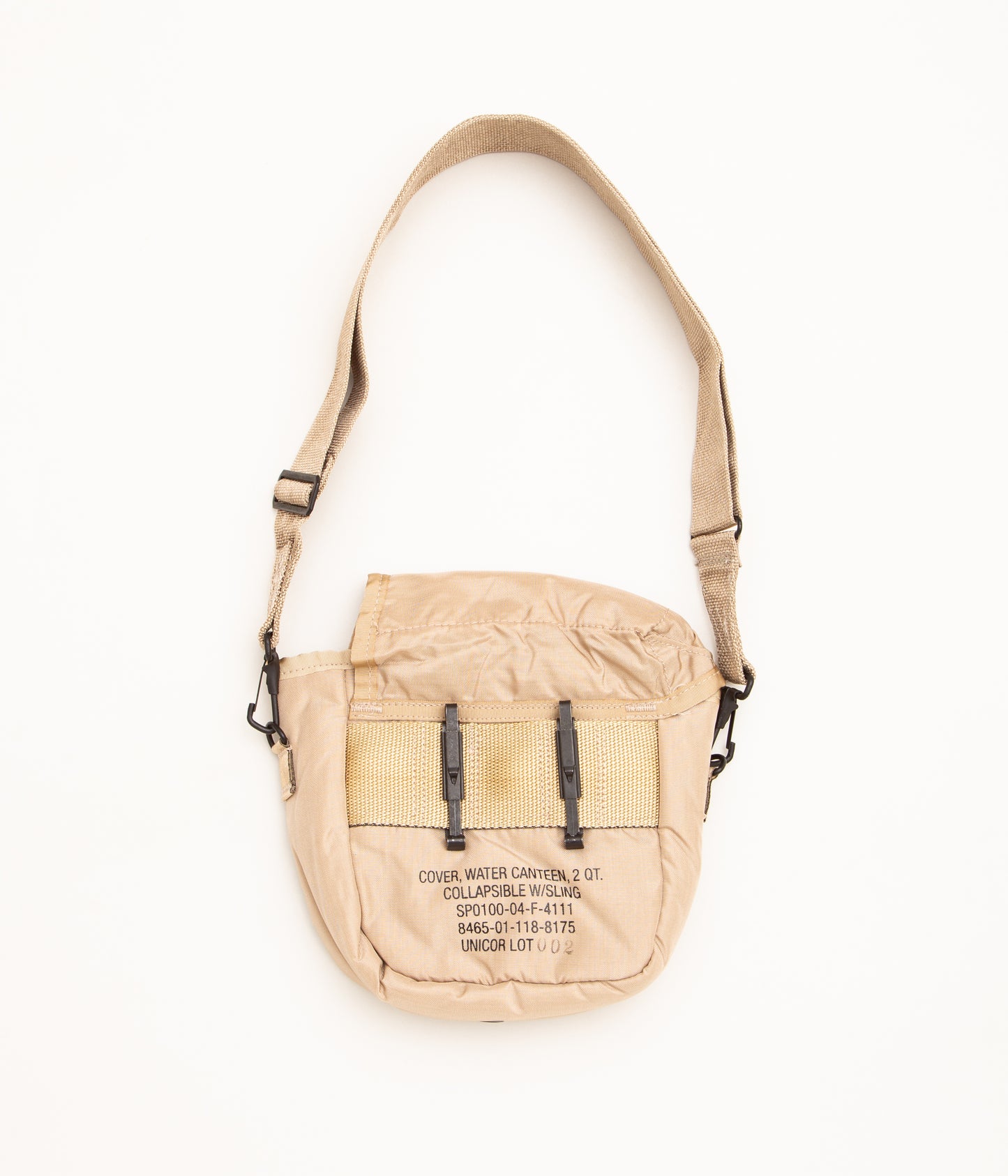 VINTAGE BAGS "DESERT CANTEEN COVER"(BEIGE)
