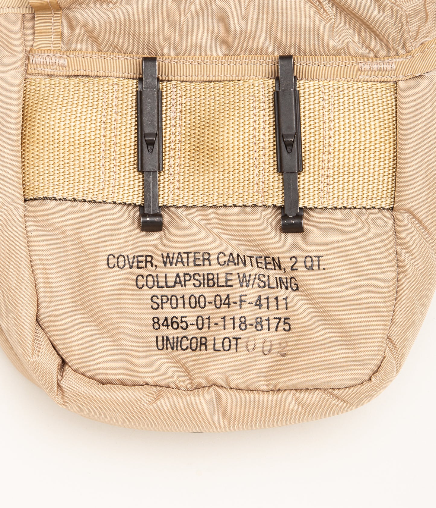 VINTAGE BAGS "DESERT CANTEEN COVER"(BEIGE)