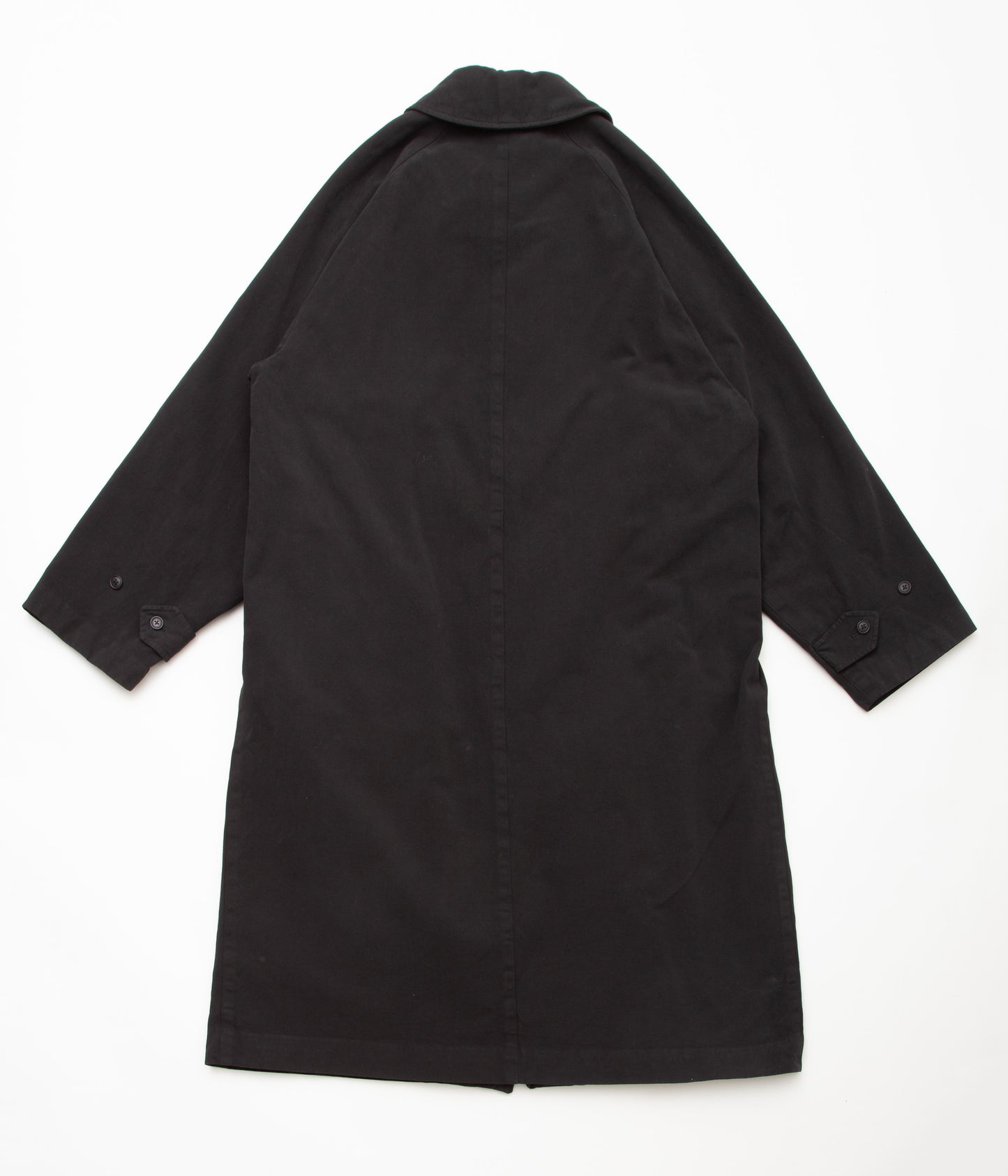 COMOLI ''製品染 バルカラーコート'' (BLACK)