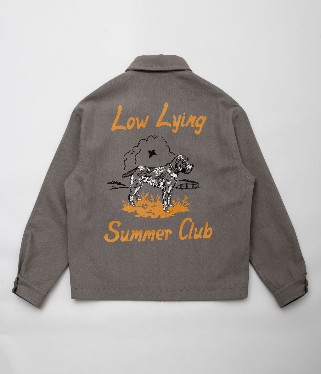 BODE ''LOW LYING SUMMER CLUB JACKET'' (GREY)