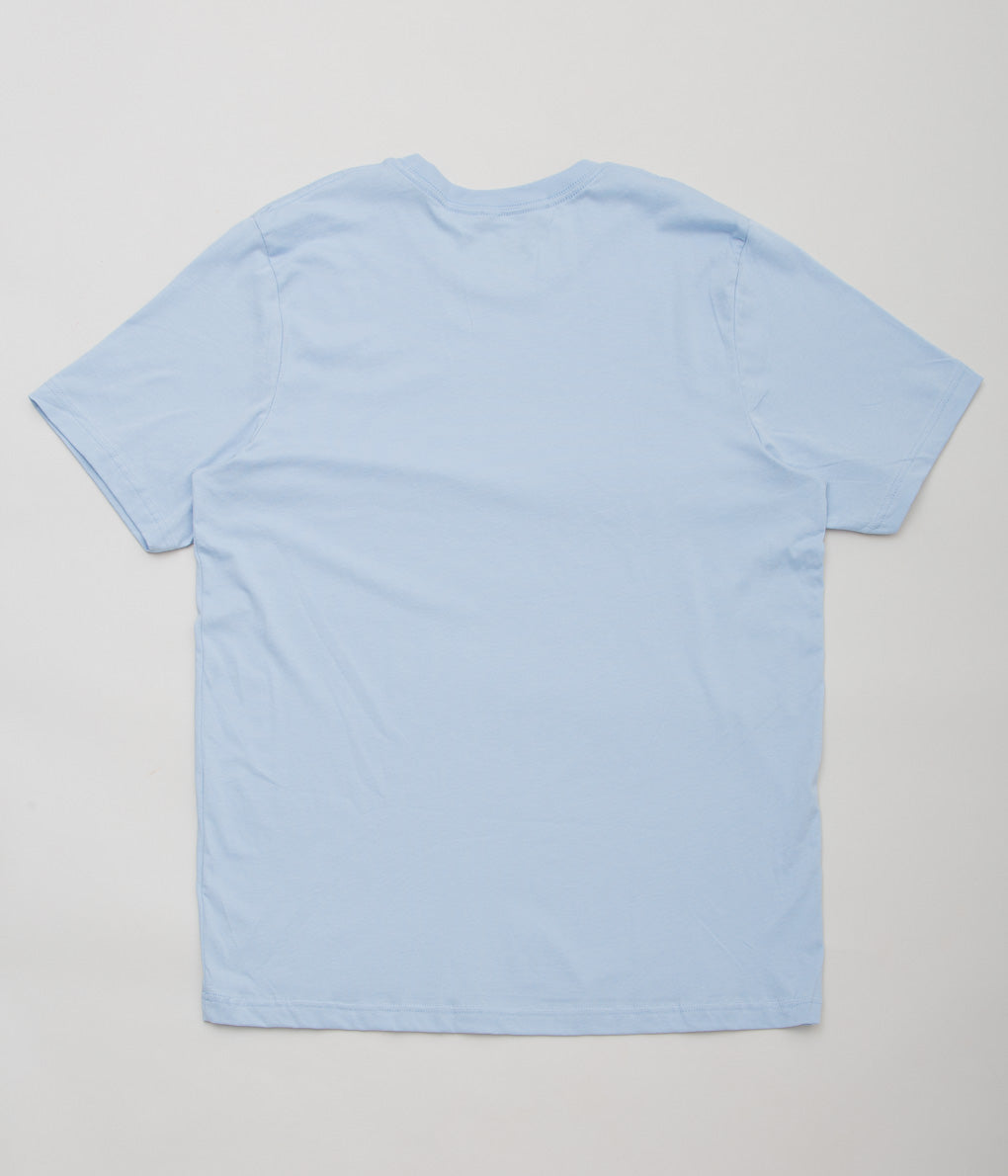 STONES THROW RECORDS ''OUTLINE LOGO TEE'' (BLUE)