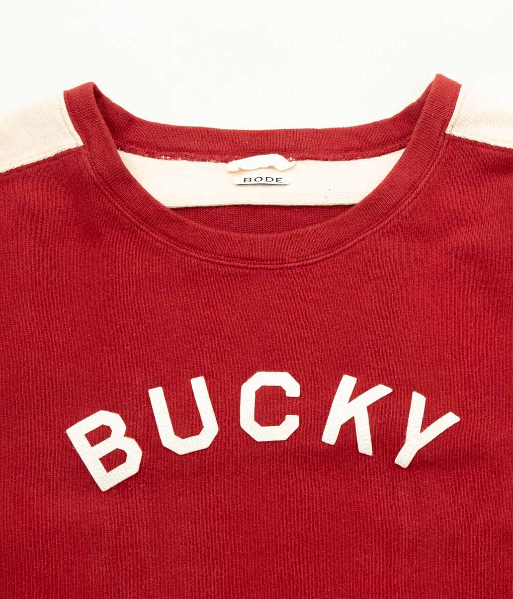 BODE "BUCKY PULLOVER"(RED ECRU)