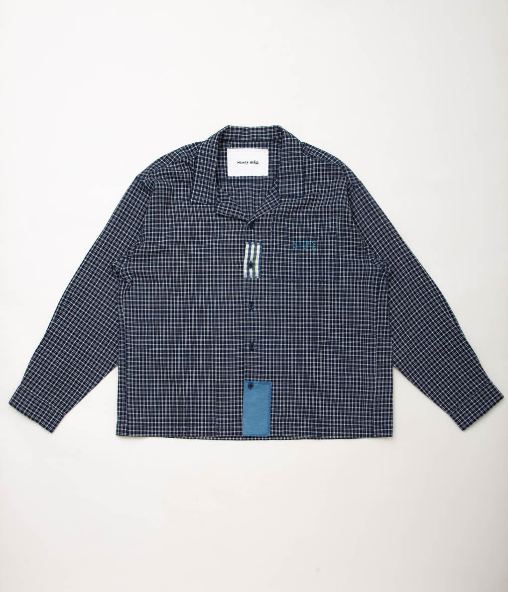 STORY MFG. "GREETINGS SHIR LS"(CHECK SCARECROW)