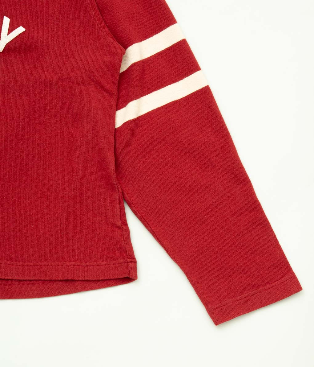 BODE "BUCKY PULLOVER"(RED ECRU)