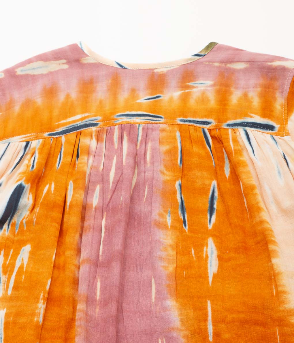 V DE VINSTER ''TIE&DYE DRESS'' (PINK)