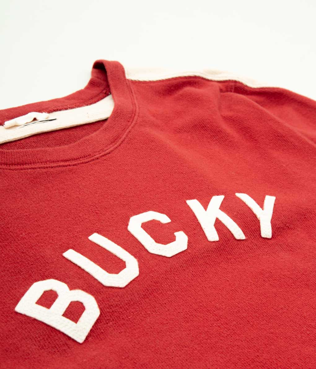 BODE "BUCKY PULLOVER"(RED ECRU)