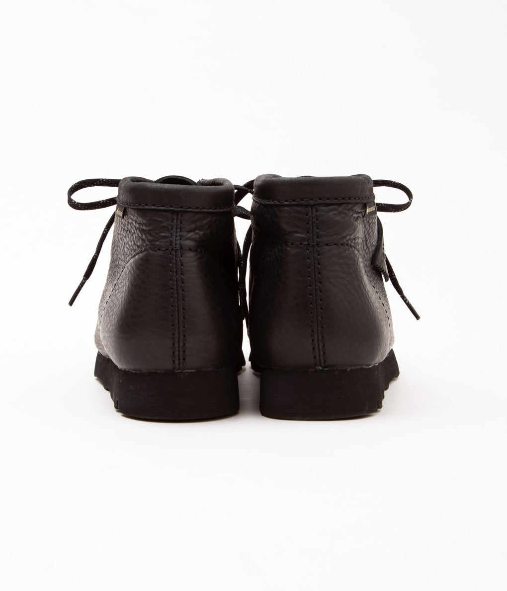 CLARKS "WALLABEE BT GTX MEN'S"(BLACK LEATHER)