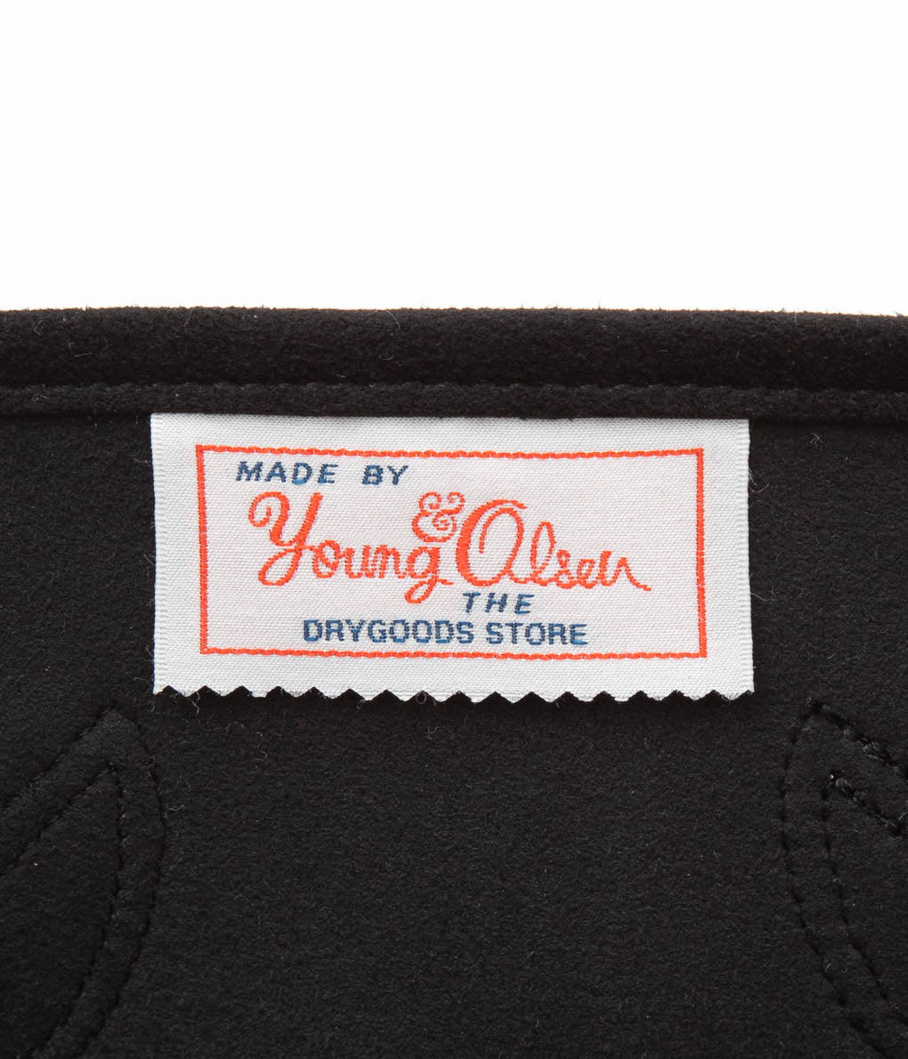 YOUNG&OLSEN THE DRYGOODS STORE ''ULTRASUEDE_ TOTE M'' (BLACK ONYX)